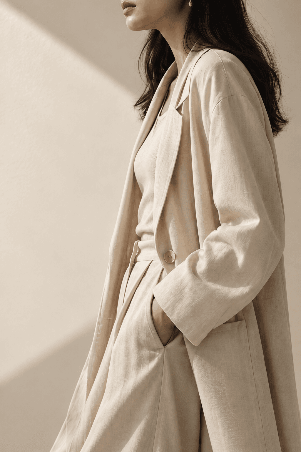 Ivory womenswear tailoring